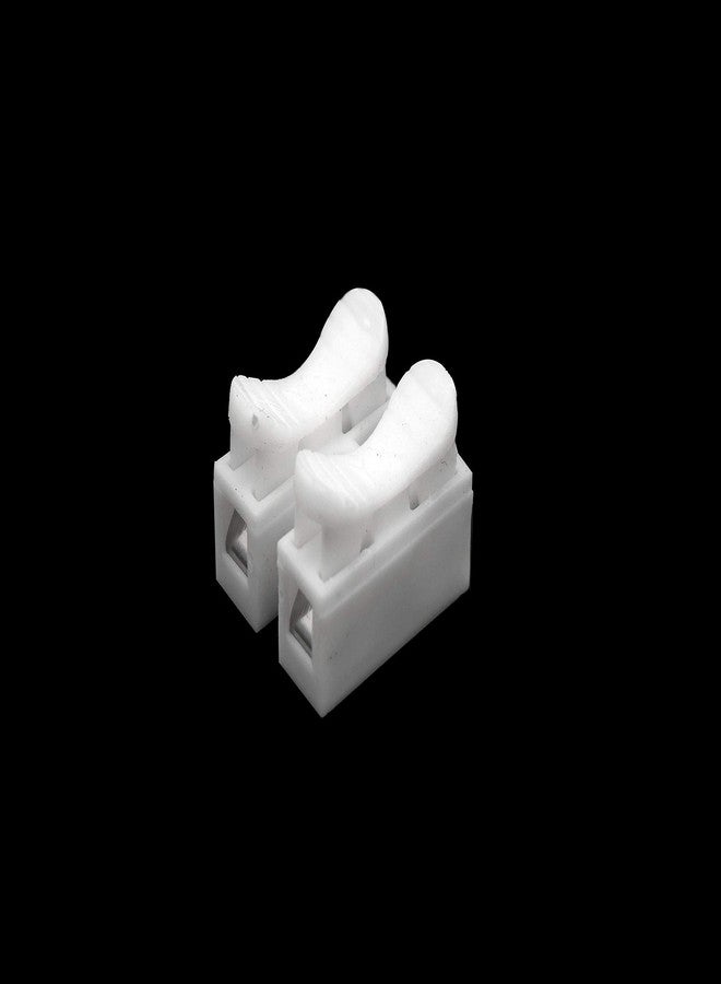 إلكترونيك سبايسس موصل كابلات إلكتروني، مشبك زنبركي، كتلة طرفية لتوصيل أسلاك شريط إضاءة LED (عبوة من 200 قطعة) - Image 3